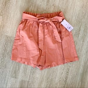 NWT Wild Fable High Waisted Paper Bag Shorts